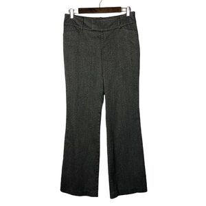 Mossimo Gray Tweed Flared Bootcut Dress Pants Fit 3 Size 4